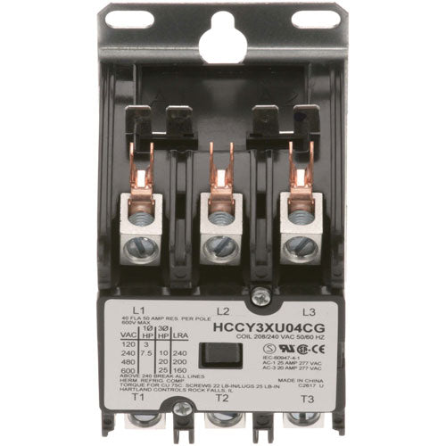 GL1637002 Garland - 3-Pole Contactor 40/50A 208/240V GL1637002 Garland - 3-Pole Contactor 40/50A 208/240V
